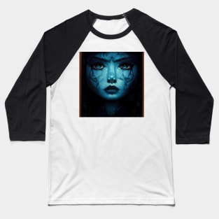 Fiona, The Water Goddess | Ocean Reflection Baseball T-Shirt